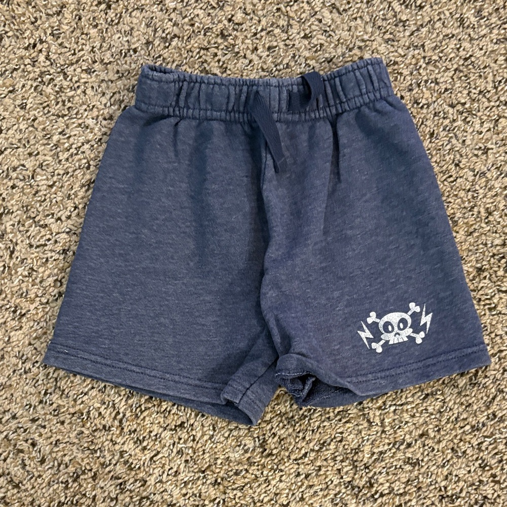 Garanimals Navy Skull Print Kids Shorts